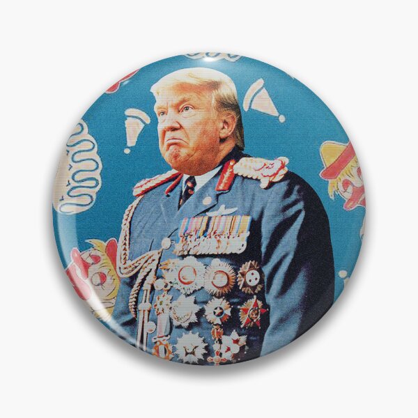 Item preview, Dear Leader Trump • Idiocracy In Uniform • Cosplay Clown Strongman  designed and sold by wmxdesign.