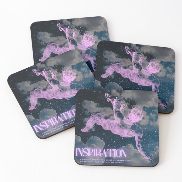 Item preview, Inspiration, Lavender Ethereal Celestial Figure designed and sold by StrangerThreads.
