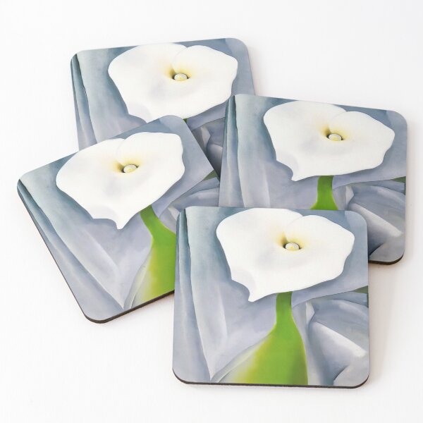 Item preview, Georgia O'keeffe Calla Lily On Grey designed and sold by st1art.