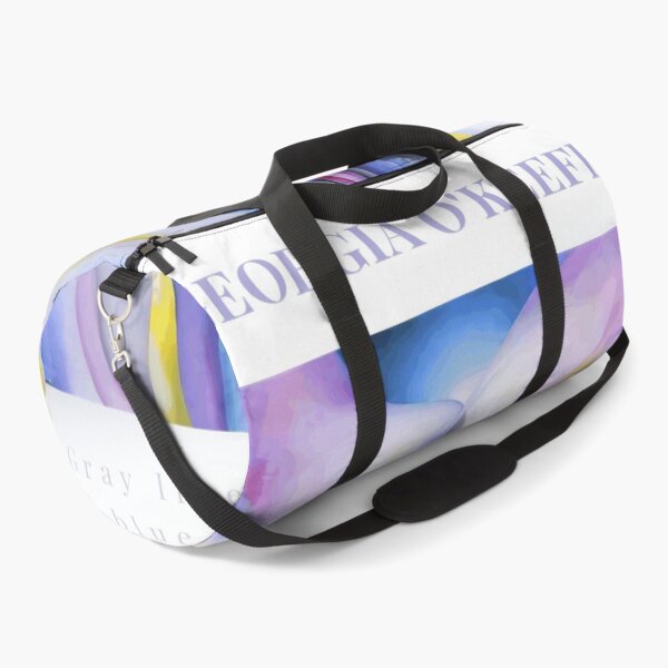 Item preview, Georgia O'keeffe Grey Line With Black, Blue And Yellow designed and sold by st1art.