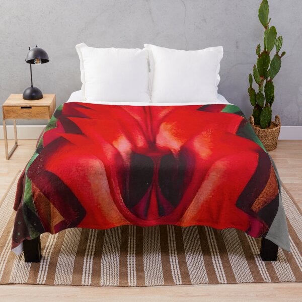 Item preview, Georgia O'keeffe Inside Red Canna designed and sold by st1art.