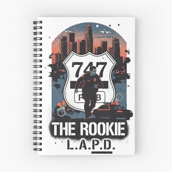 Item preview, The Rookie LAPD Street Style Stencil designed and sold by Fidgetytame.