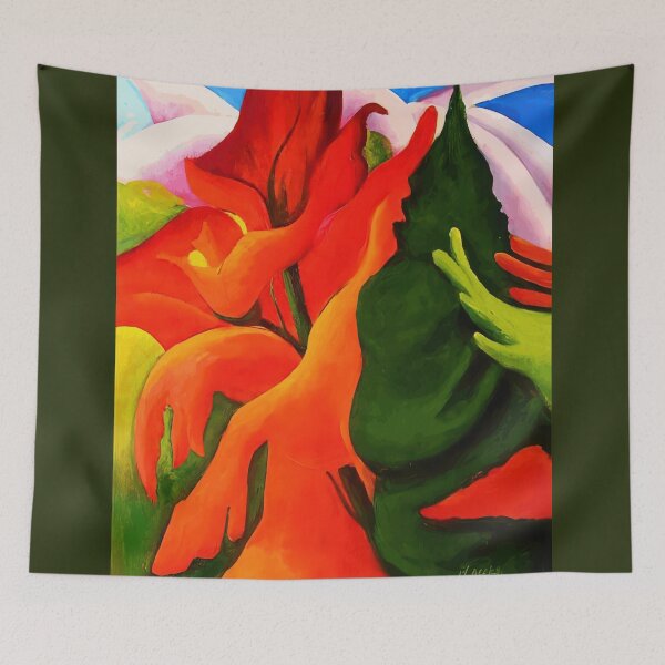Item preview, Georgia O'keeffe Melting Volcano designed and sold by st1art.