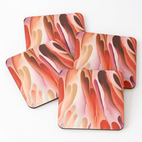 Item preview, Georgia O'keeffe Red And Pink designed and sold by st1art.