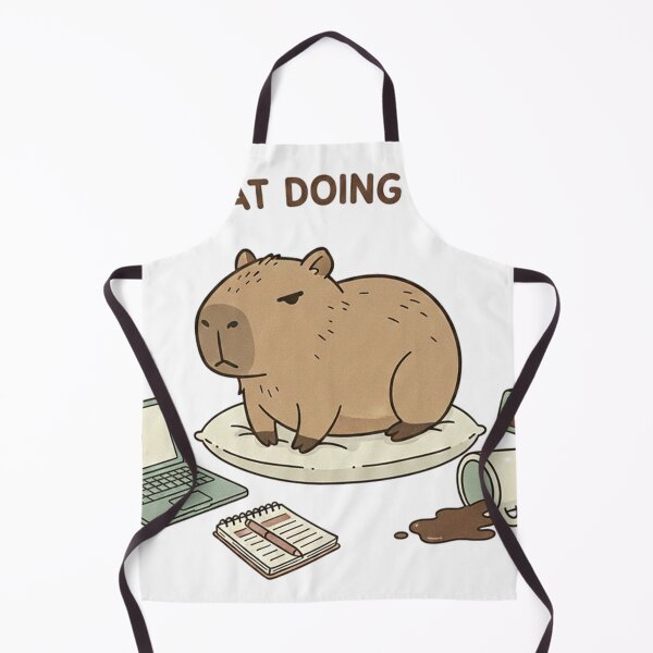 Item preview, "Expert at doing nothing" Cute Funny Capybara designed and sold by RiderSpoon.