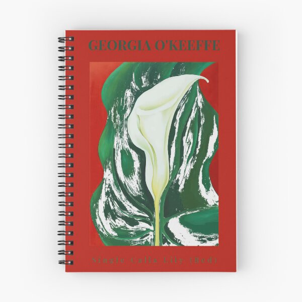 Item preview, Georgia O'keeffe Single Calla Lily (red) designed and sold by st1art.