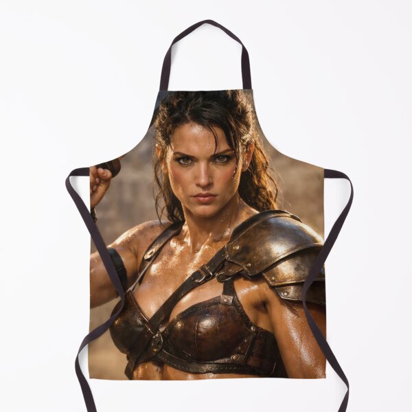 Item preview, Blood Arena Gladiatrix – Roman Warrior Woman Fantasy Wall Art Gift designed and sold by Spiritveil.