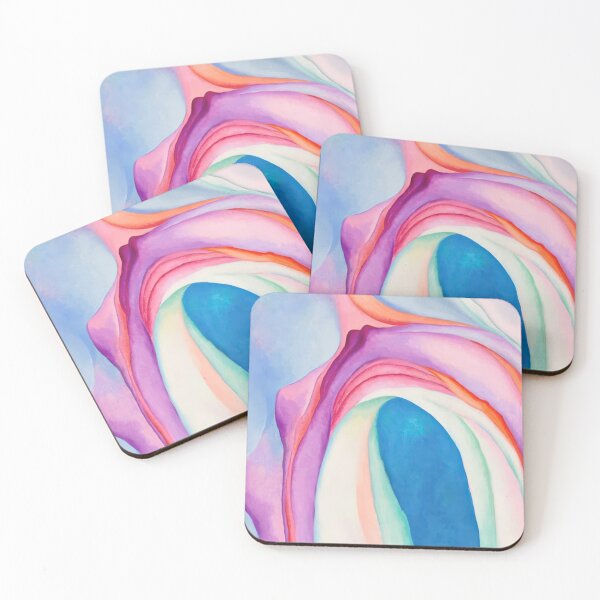 Item preview, Georgia O'keeffe, Music, Pink And Blue No. 2 designed and sold by st1art.