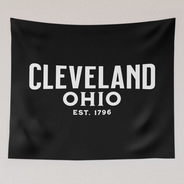 Item preview, Cleveland Ohio Vintage Established 1796 Minimal Typography designed and sold by American Travels.