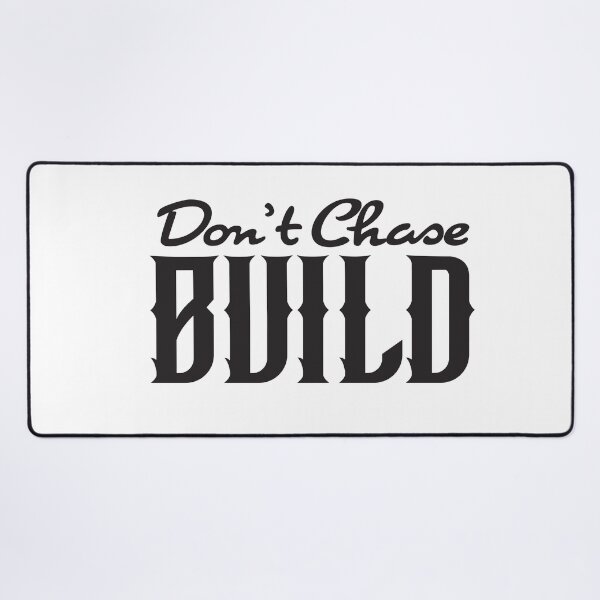 Item preview, Don’t Chase. Build. – Quiet Work, Lasting Results designed and sold by unthinkabletees.