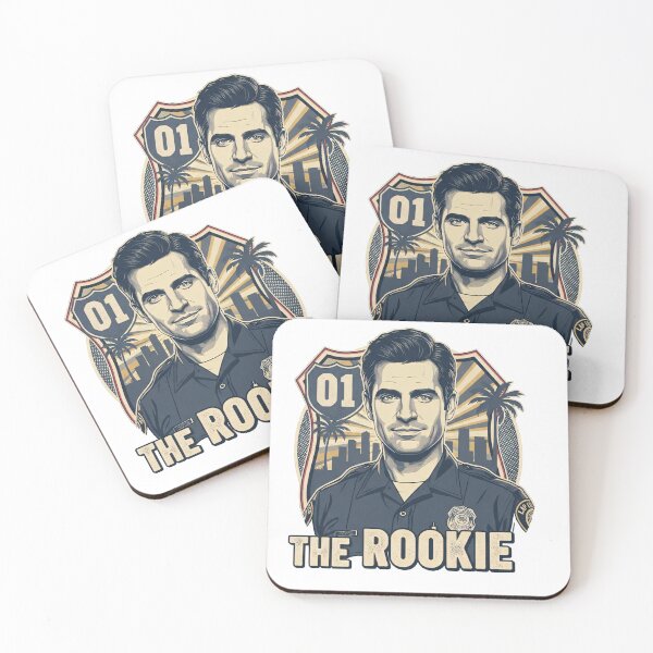 Item preview, The Rookie John Nolan 01 Badge designed and sold by Fidgetytame.