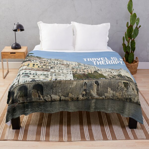 Item preview, Travel is my therapy... Amalfi Town, Italy designed and sold by CHASAcreative.