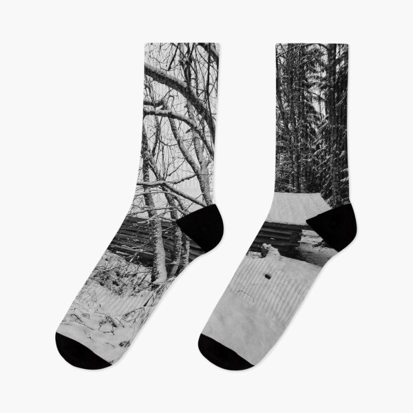Item preview, Boat house by the lake in the early winter. bw designed and sold by Jouko Lehto Photography.