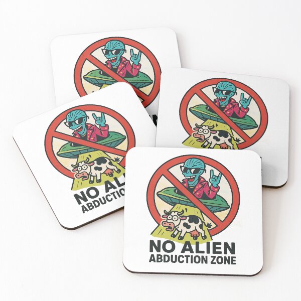 Item preview, No Alien Abduction Zone designed and sold by EteeArt.