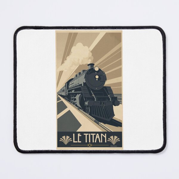 Item preview, Steam Locomotive - Le Titan designed and sold by ArtbyClarkie.