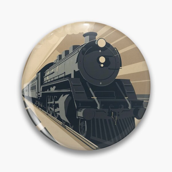 Item preview, Steam Locomotive - Le Titan  designed and sold by ArtbyClarkie.