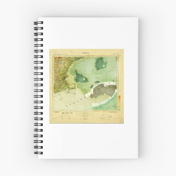 Item preview, Boston Harbor Pirate Treasure Map  designed and sold by KitsuneKowai.