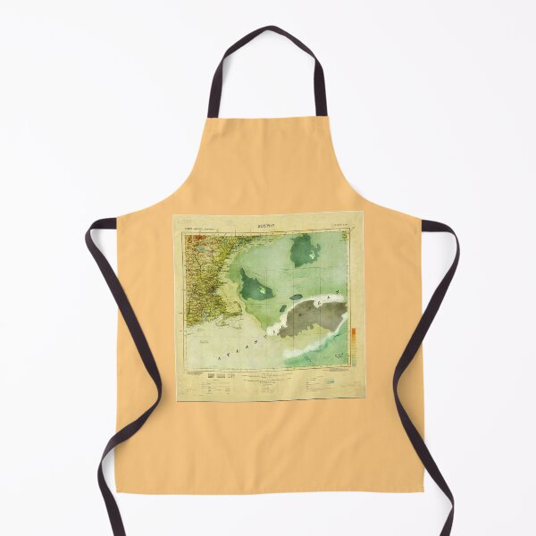 Item preview, Boston Harbor Pirate Treasure Map designed and sold by KitsuneKowai.