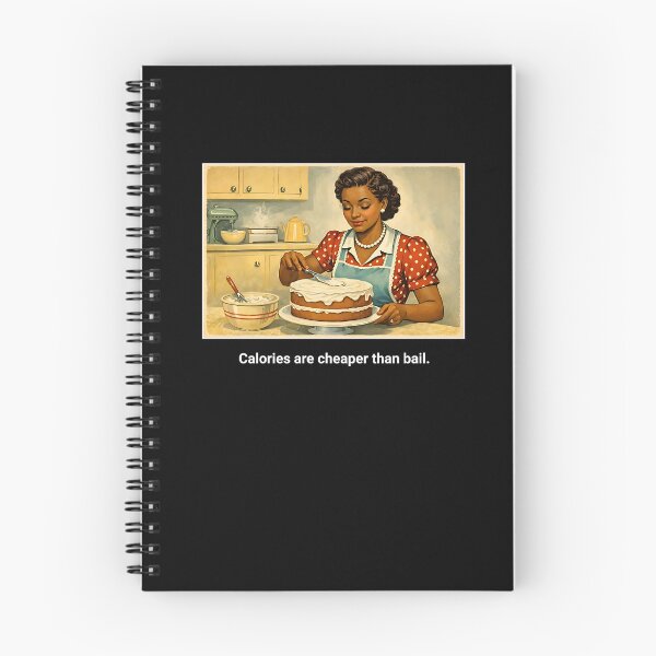 Item preview, 1950s Housewife Retro Baking Humor With Sarcastic Quote designed and sold by Maria Garcia.
