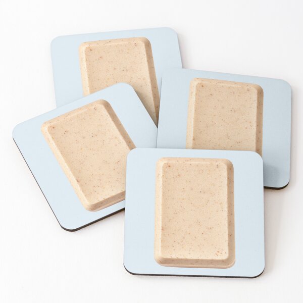 Item preview, Exfoliating Beige Soap designed and sold by Violet Peonies.