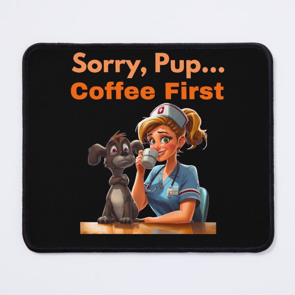 Item preview, Nurse Coffee - Nurse Humor Design designed and sold by StaticMood.