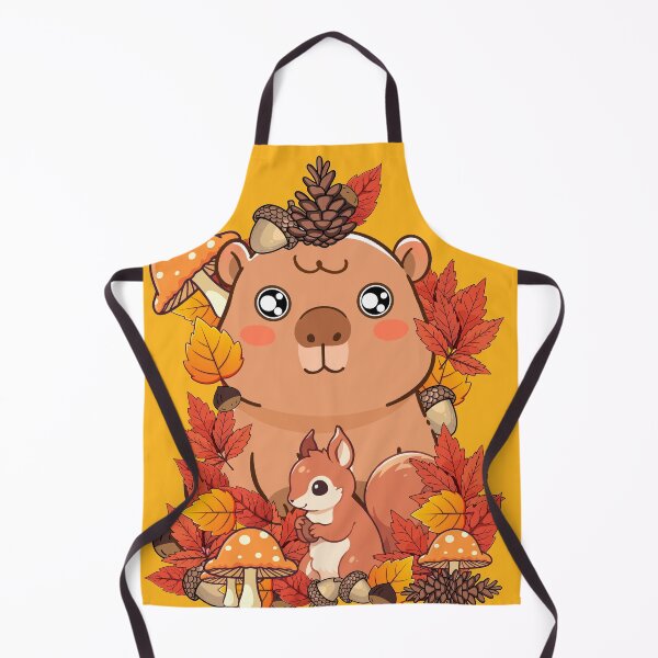 Item preview, Autumn Capybara and Squirrel Friend designed and sold by Kanniax.