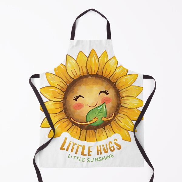 Item preview, Cute Sunflower “Little Hugs Little Sunshine” Kawaii Illustration designed and sold by Moodune.