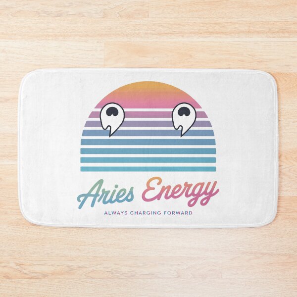 Item preview, Aries Energy – Retro Minimalist Zodiac Design designed and sold by Mehmet Hanifi Ekşi.