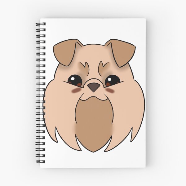 Item preview, Cream Brussels Griffon Light Brown Chin Brows Ears Tear Stains designed and sold by OliRoseArt.