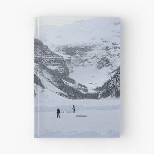 Item preview, Winter Hockey at Lake Louise designed and sold by The Wandering Lens.