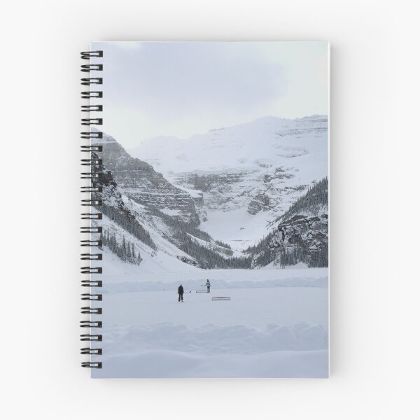 Item preview, Winter Hockey at Lake Louise designed and sold by The Wandering Lens.