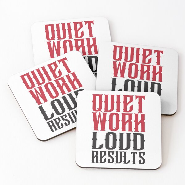 Item preview, Quiet Work, Loud Results – Let Effort Speak for Itself designed and sold by unthinkabletees.