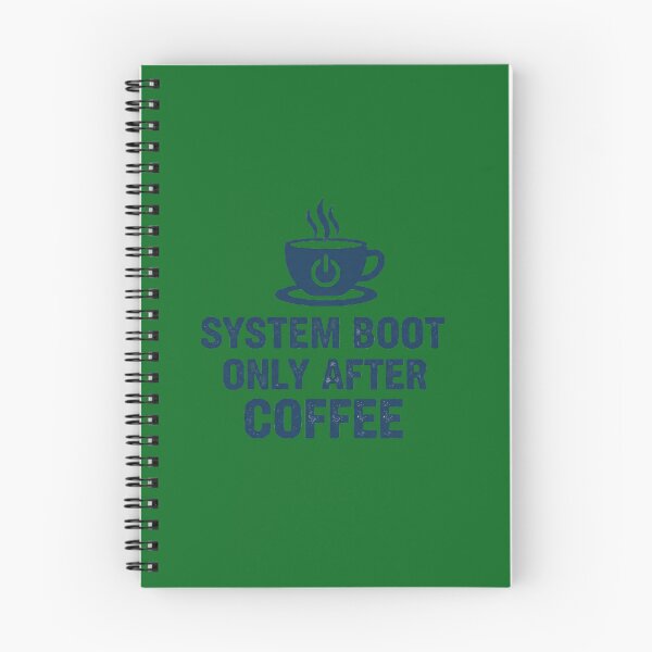 Item preview, System Boot Only After Coffee – Programmer Fuel designed and sold by LIVE_FREE.