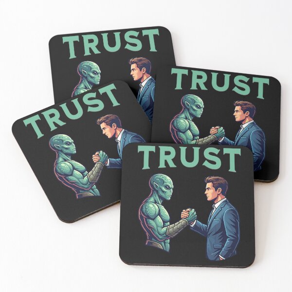 Item preview, Trust - cool alien design designed and sold by ReneMM.