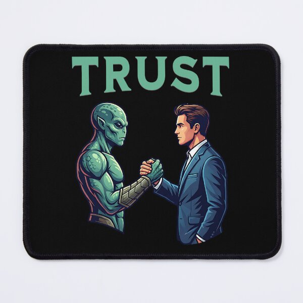 Item preview, Trust - cool alien design designed and sold by ReneMM.