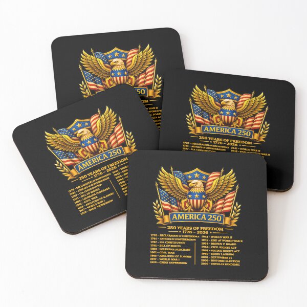 Item preview, 250th Anniversary of the USA - America 250 – Golden Eagle of Freedom  designed and sold by gear-posters.