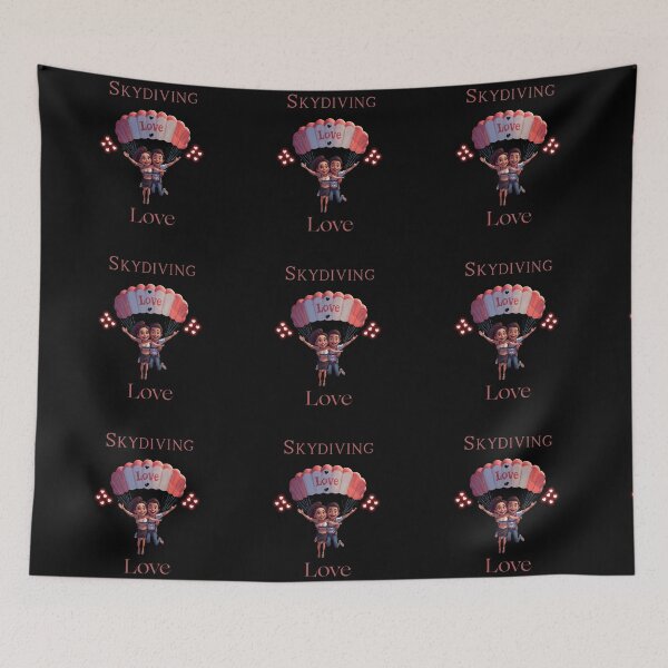 Item preview, Skydiving Couple With Love designed and sold by BullBooy.