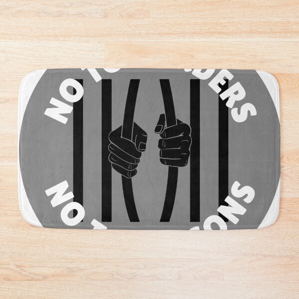Item preview, no to borders no to prisons designed and sold by  StudioAlunsina.
