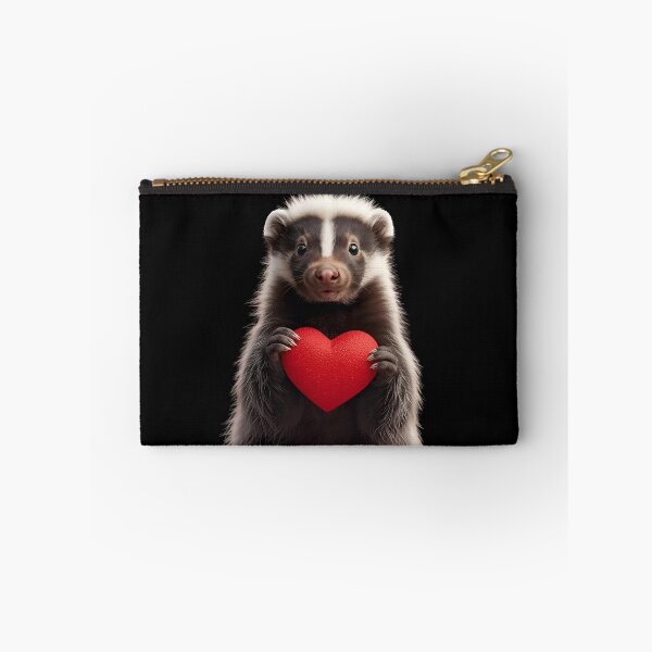 Item preview, Skunk holding a heart 1 designed and sold by Neon G.