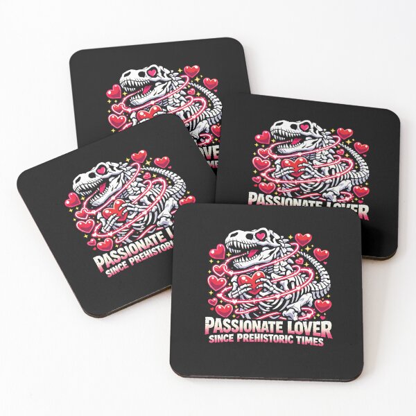 Item preview, Valentine Dinosaur Skeleton With Funny Love Quote designed and sold by Maria Garcia.