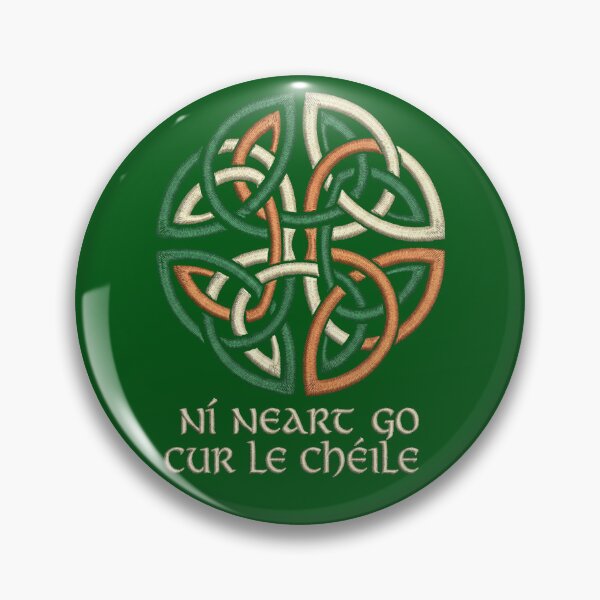 Item preview, Ní Neart Go Cur Le Chéile - Celtic Knot Irish Unity Proverb designed and sold by CELTIC-DESIGNS.