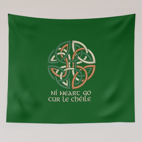Item preview, Ní Neart Go Cur Le Chéile - Celtic Knot Irish Unity Proverb designed and sold by CELTIC-DESIGNS.