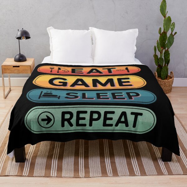 Item preview, Eat Game Sleep Repeat designed and sold by ZooStateofMind.