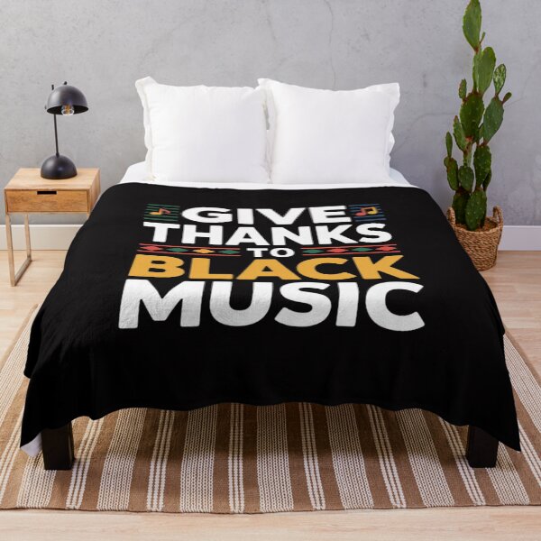 Item preview, Give Thanks To Black Music Black - History Month Juneteenth designed and sold by berniceschm.