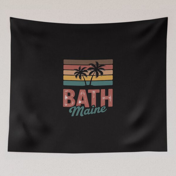 Item preview, Beach Coastal City Vacation Souvenir Bath designed and sold by berniceschm.