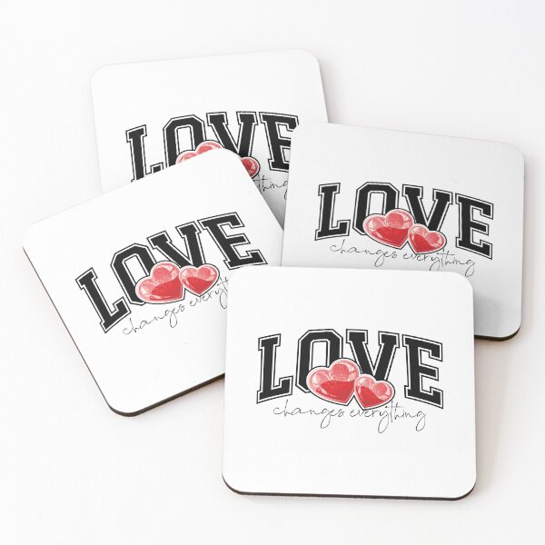 Item preview, LOVE changes everthing - Typogrphy Gift for Your Loved One, B designed and sold by HGstudioDesign.
