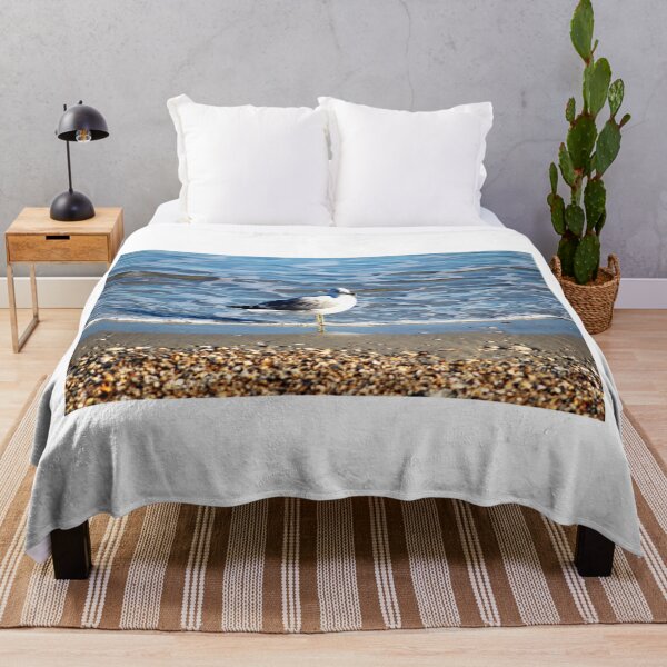 Item preview, Seagull on a Pebbled Beach designed and sold by Cynthia48.