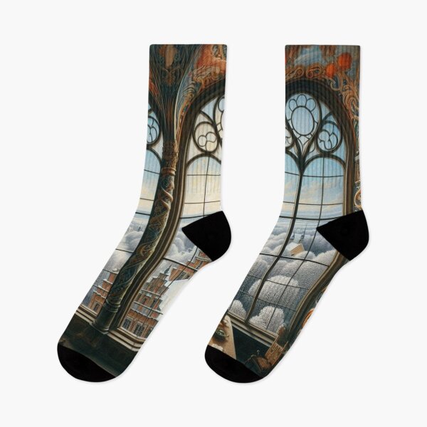 Item preview, Winter’s Grace: The Gothic Library View designed and sold by daweave77.