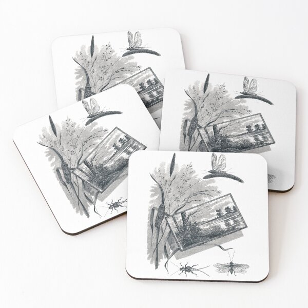 Item preview, Vintage Stone Flies designed and sold by RedHandedOD.