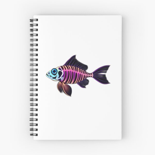 Item preview, Glow-In-The-Dark Skeletal Zebrafish designed and sold by sharon1210.